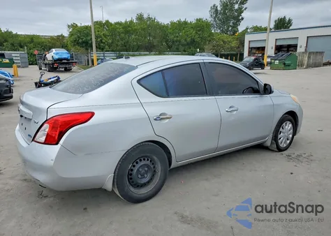 2012 Nissan Versa S z USA, uszkodzony, nr VIN 3N1CN7AP7CL856084